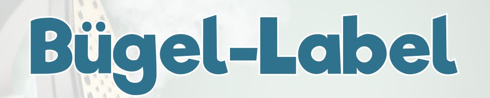 Banner Bügellabel