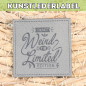 Preview: Kunstlederlabel Limited Edition grau