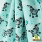 Preview: Bio-Jersey Donkey türkis