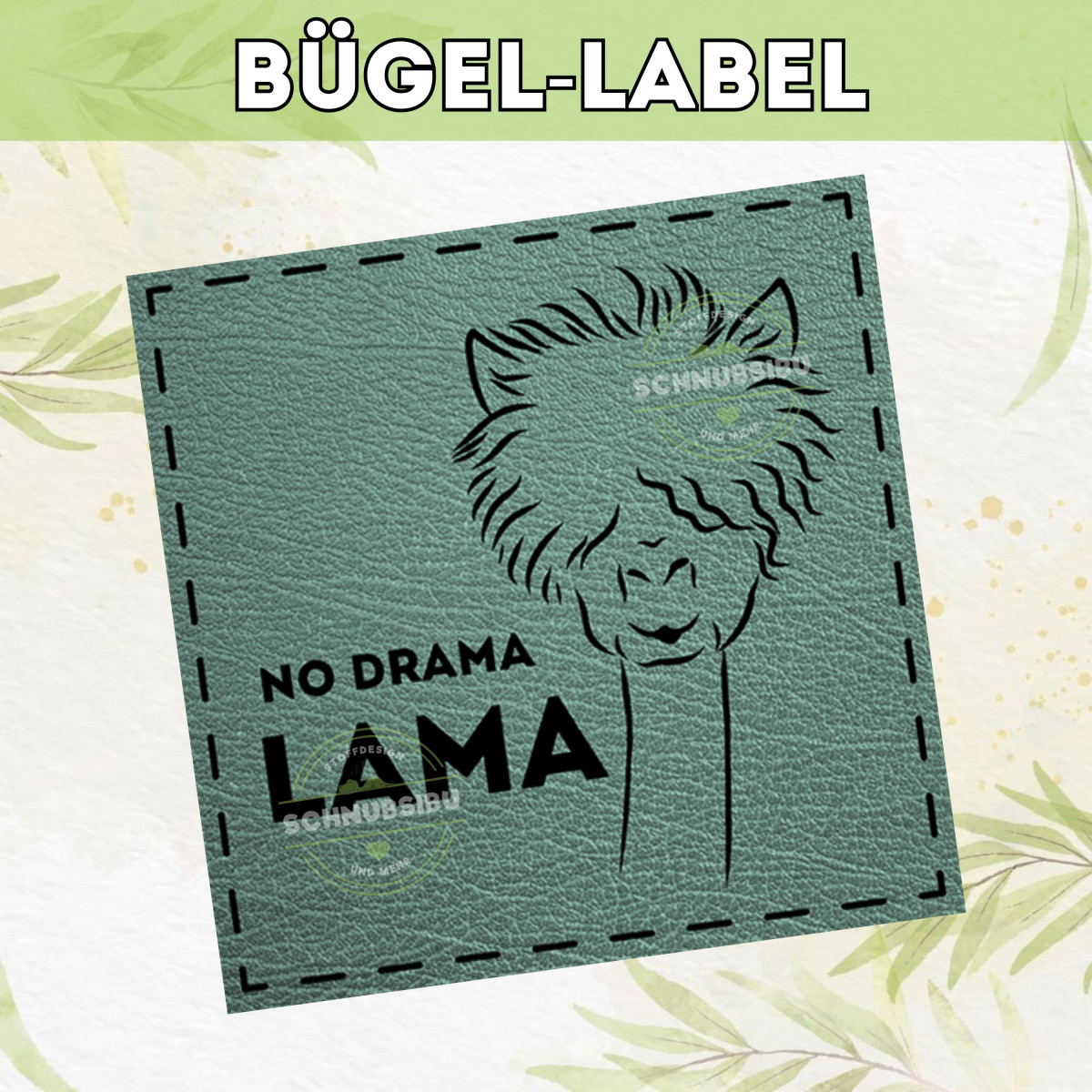 Bügel-Label No Drama