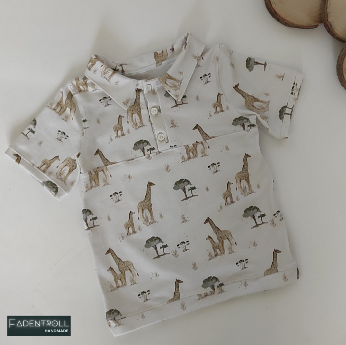Jersey Wild Animals - Giraffen weiß