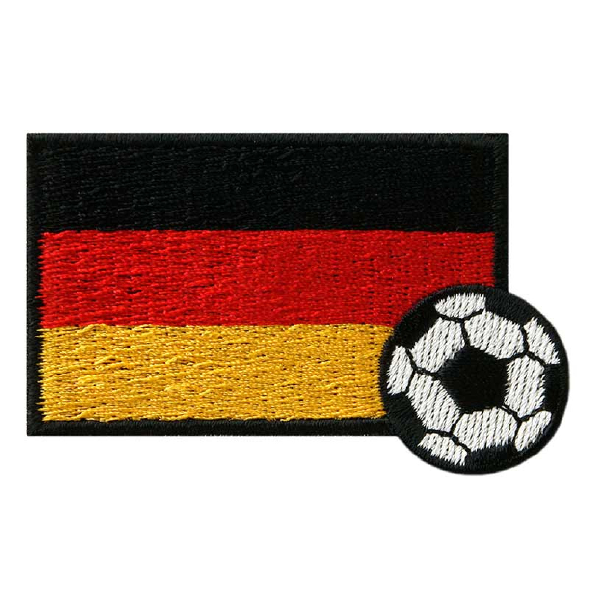 Patch Fussballflagge Deutschland