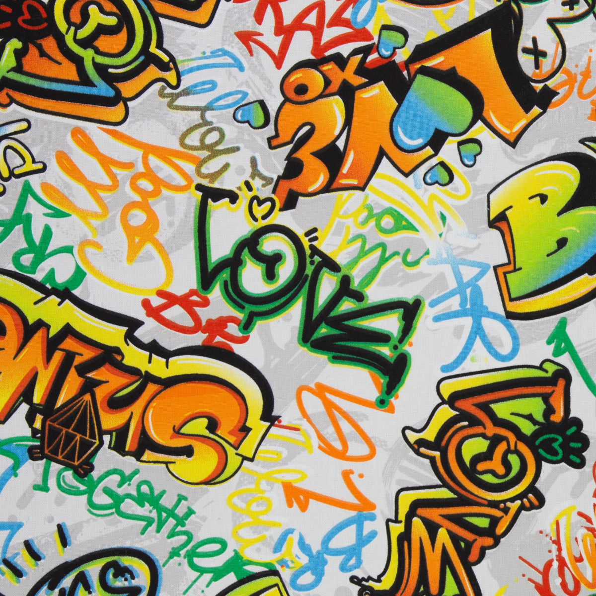 Dekostoff Webware Amar Graffiti