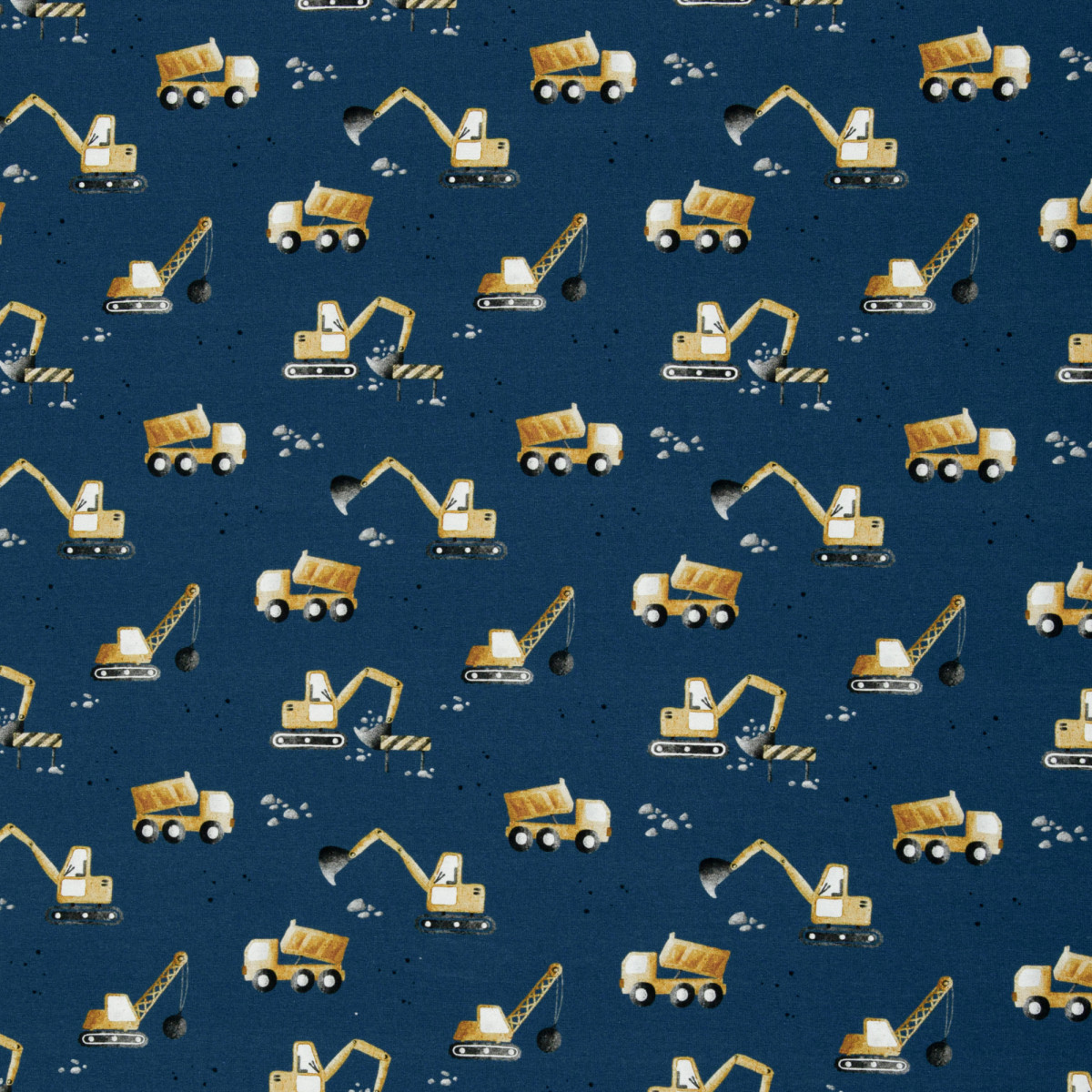 Jersey Achtung Baustelle - Bagger blau