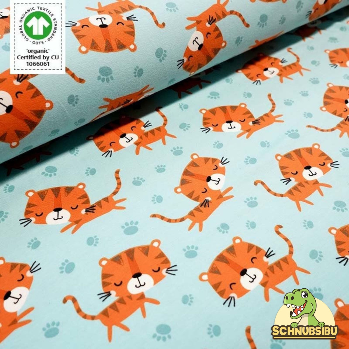 Bio-Jersey Little Tiger mint