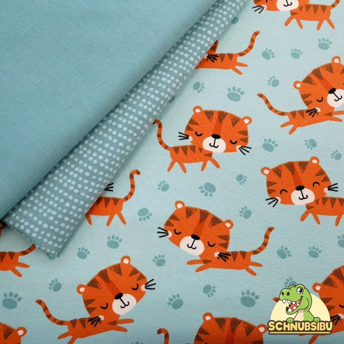 Bio-Jersey Little Tiger mint