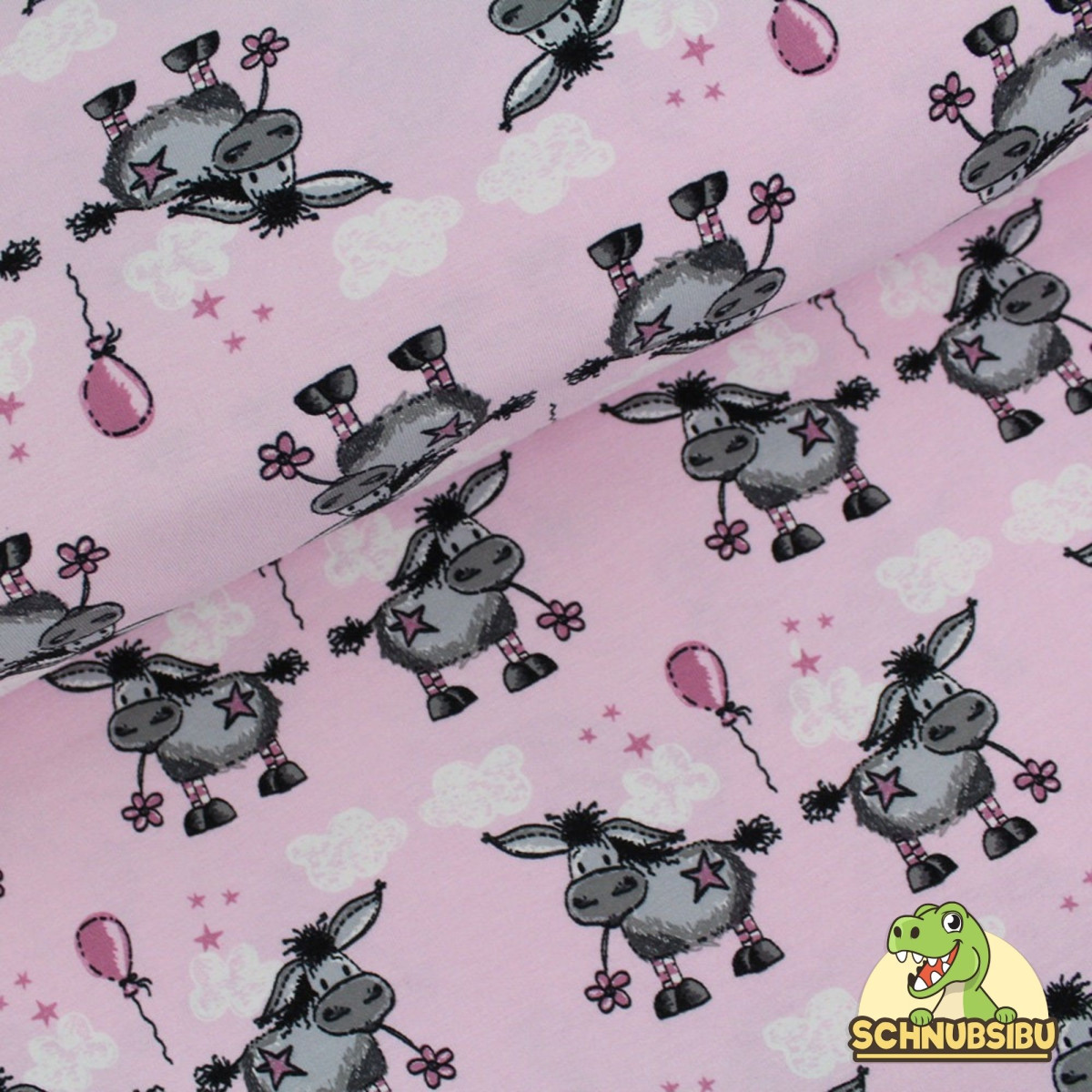 Bio-Jersey Donkey rosa