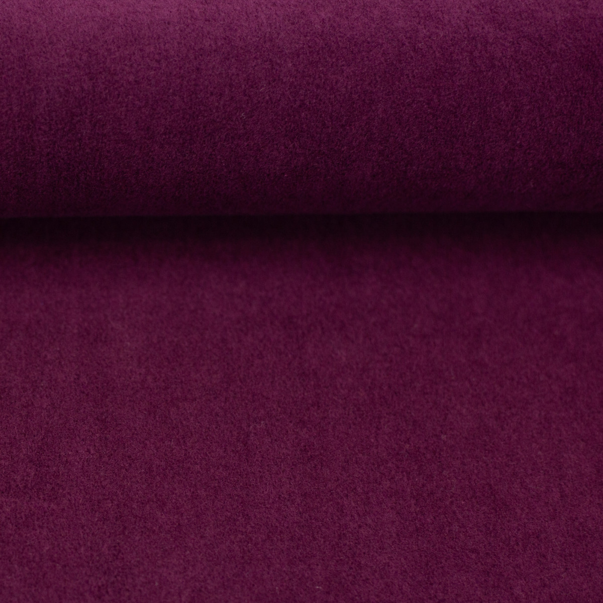 Baumwollfleece bordeaux