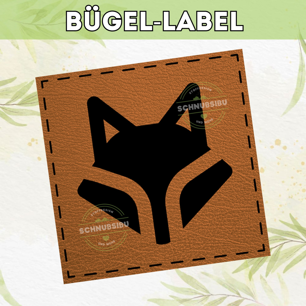 Bügel-Label Fox