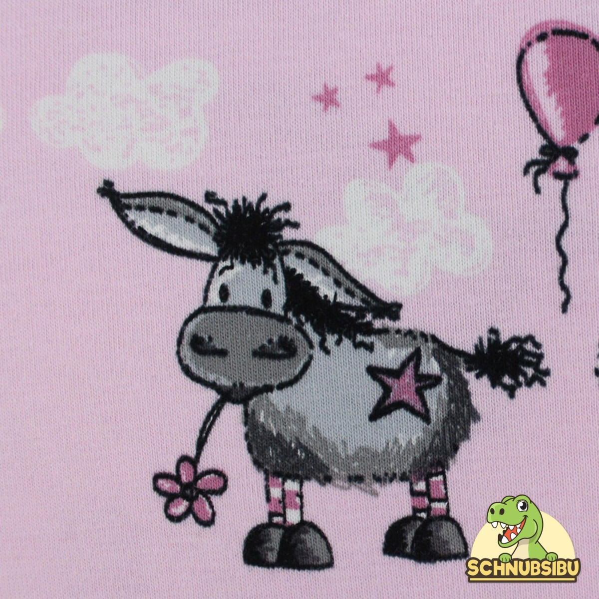 Bio-Jersey Donkey rosa