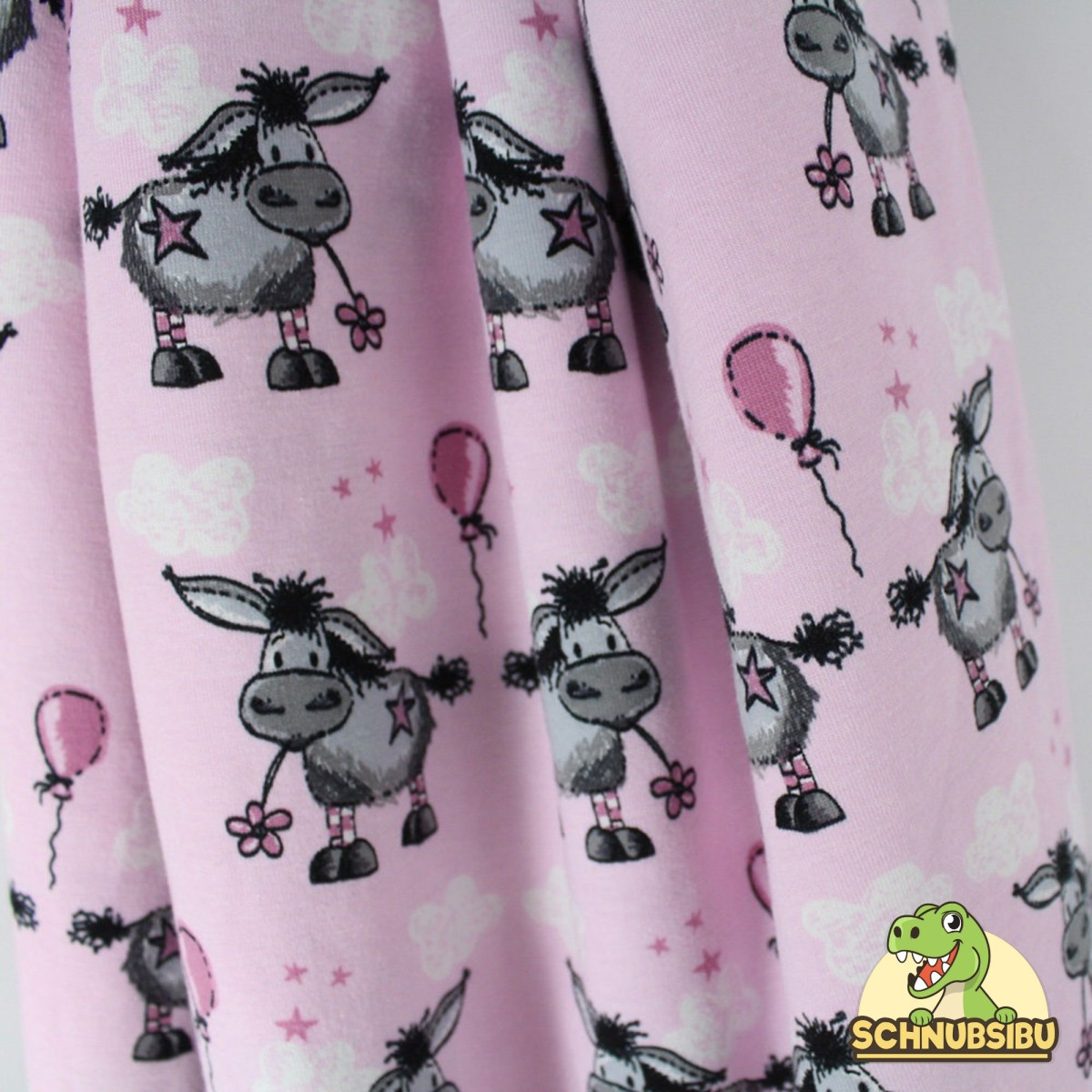 Bio-Jersey Donkey rosa